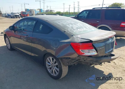 2012 Honda Civic Ex из США, поврежденный, VIN 2HGFG3B88CH565849